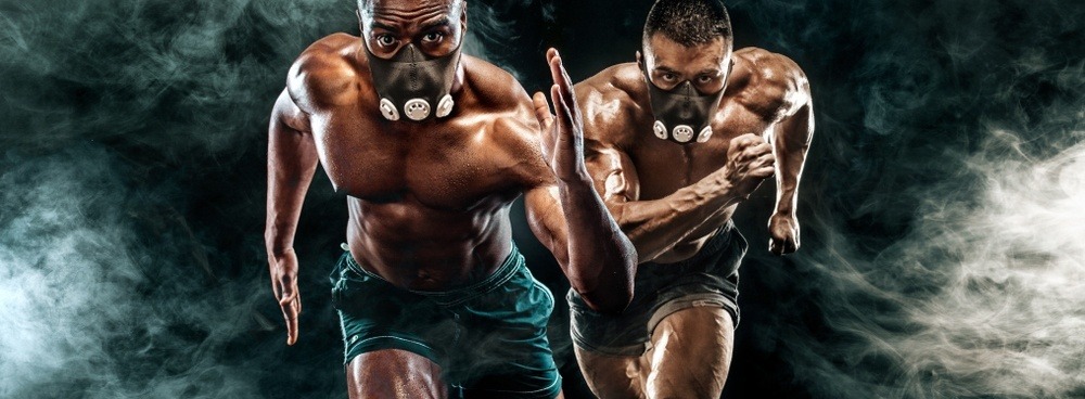 Athletes Training with Masks | Fighting Arts Health Lab