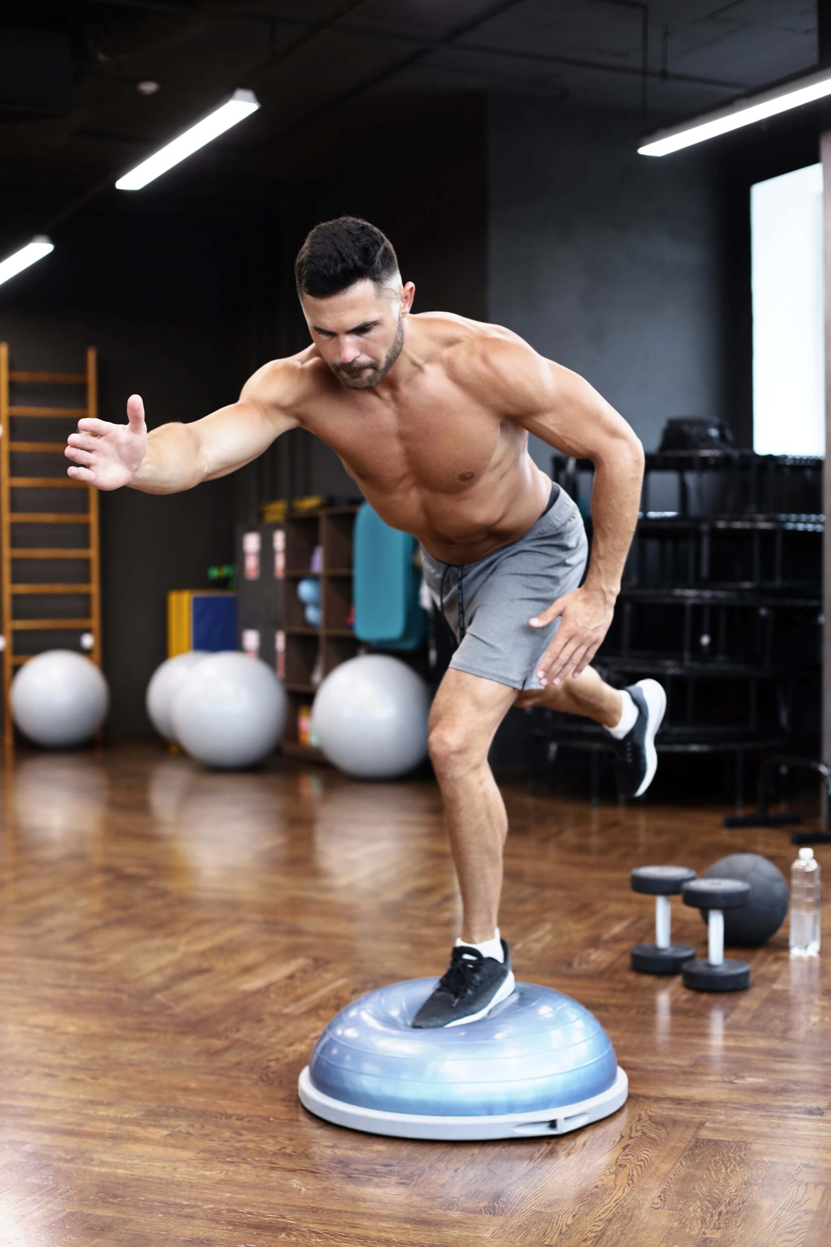 Calf Injury Bosu Exercises | Fighting Arts Health Lab