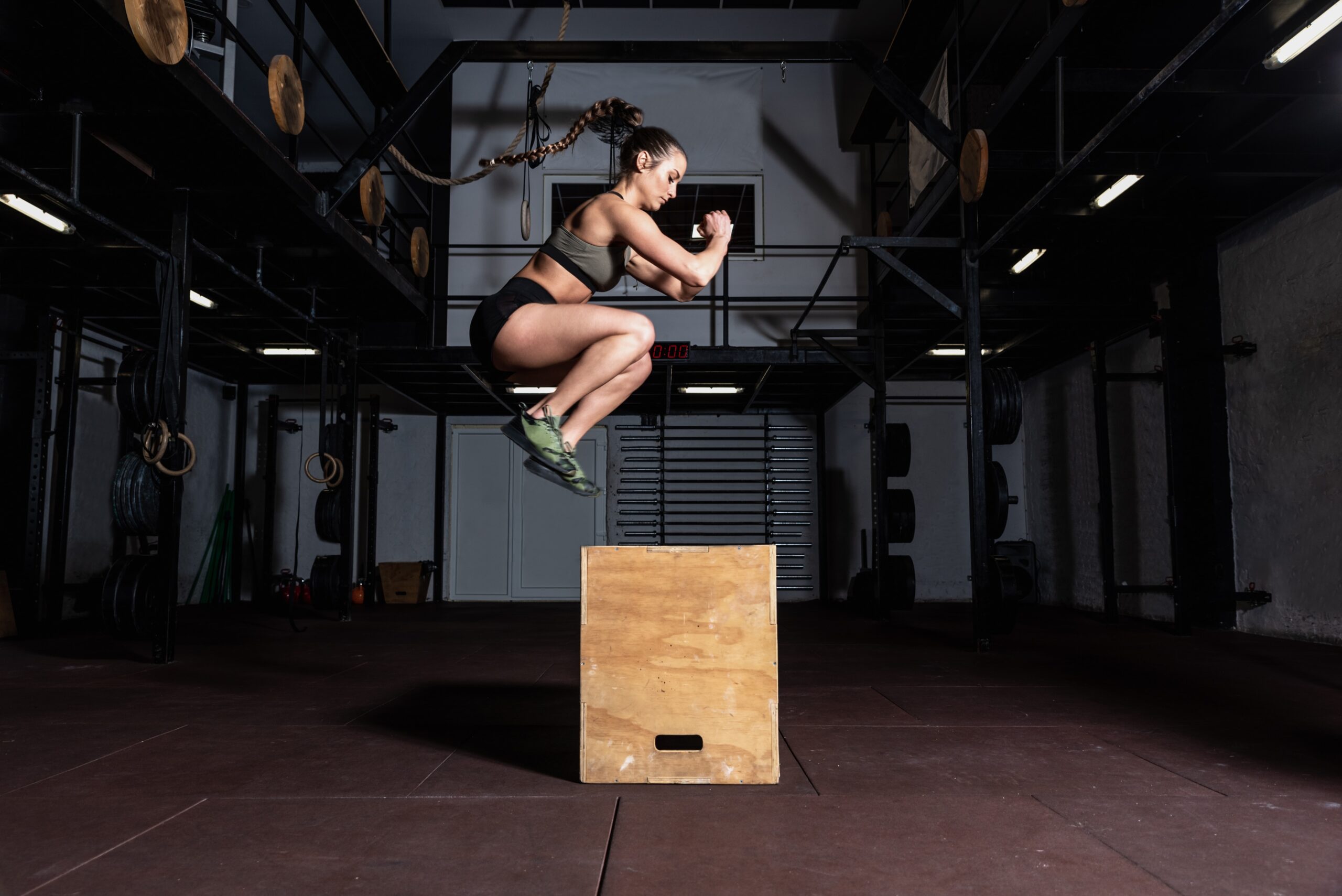 MMA Training Box Jumping I Fighting Arts Health Lab