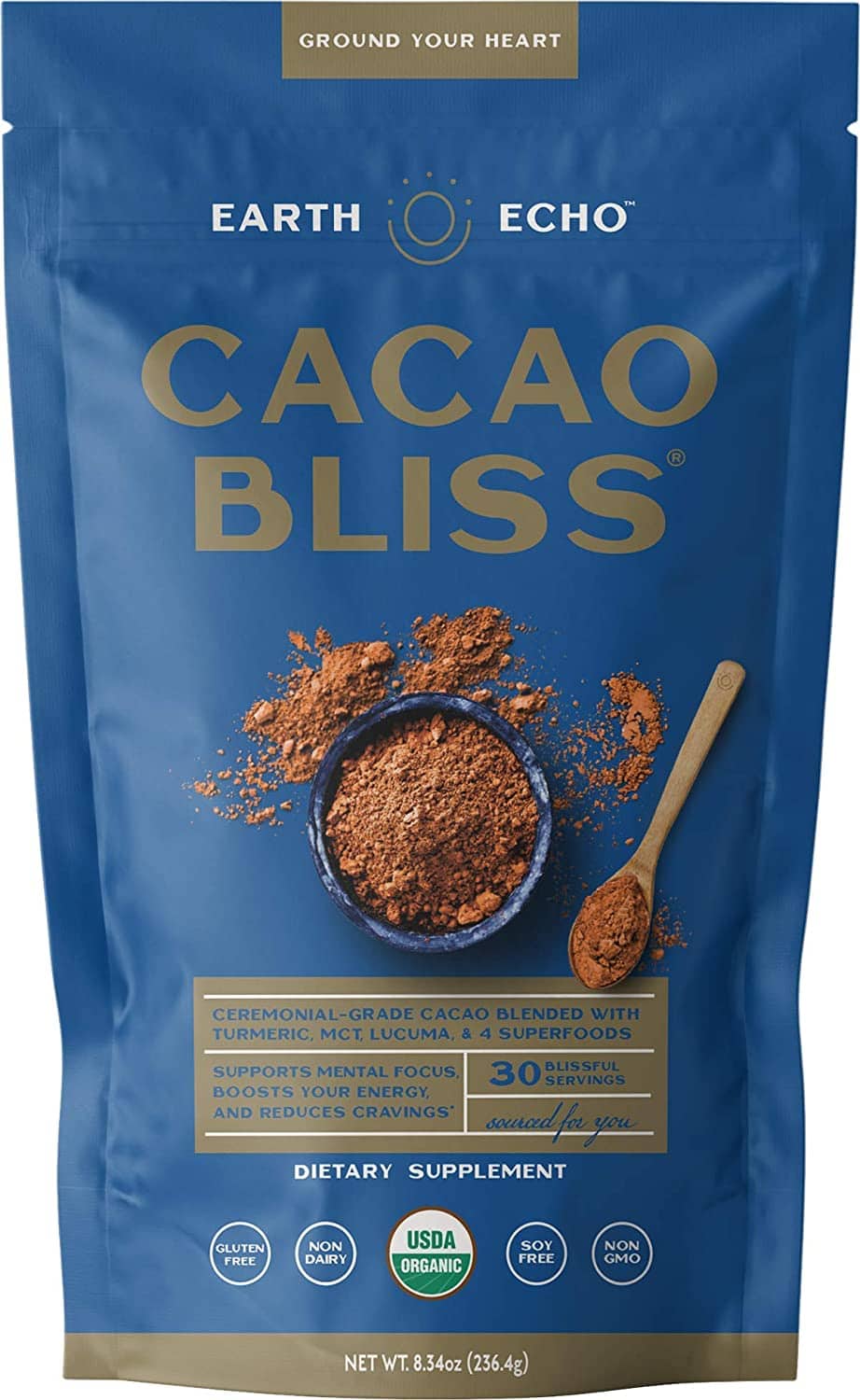 Earth Echo Cacao Bliss | Fighting Arts Health Lab