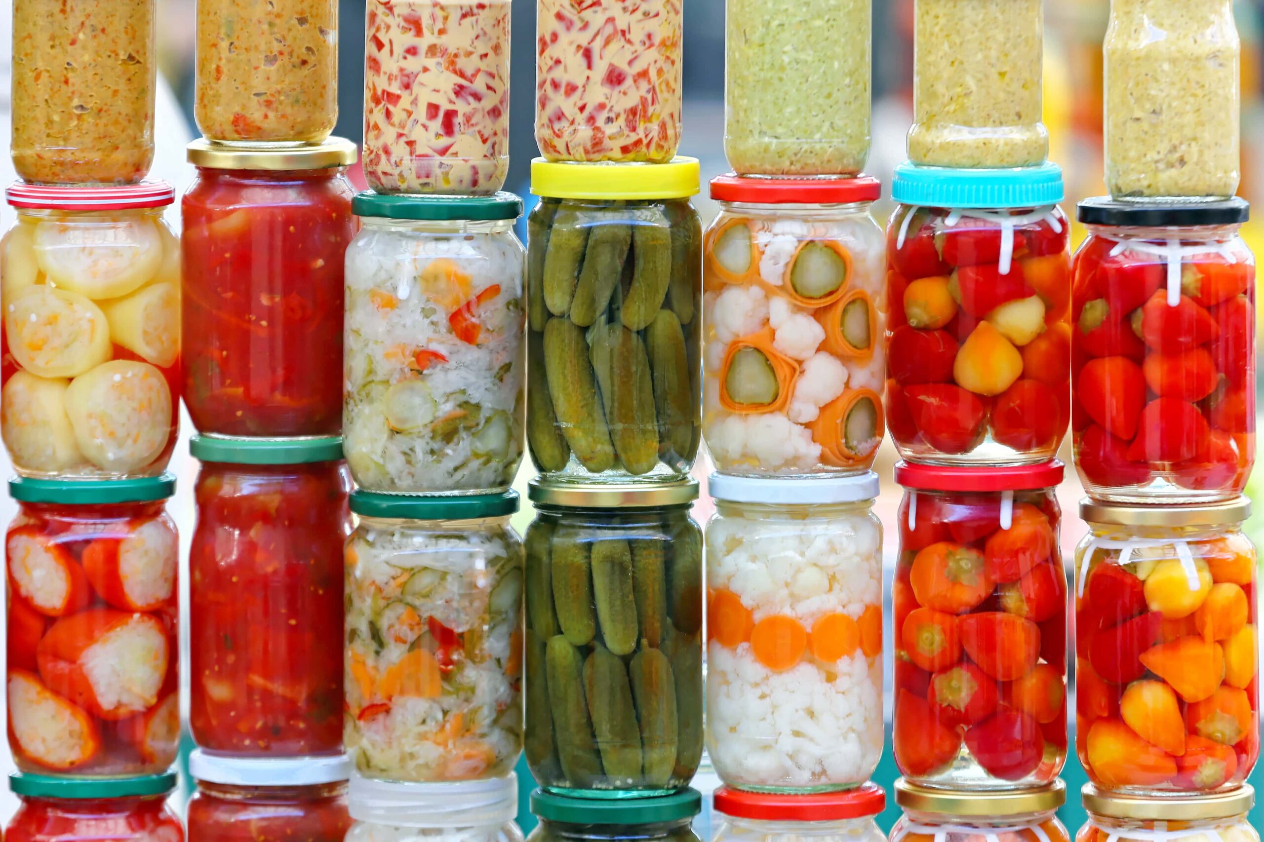 Fermented Foods Jars of Food | Fighting Arts Health Lab