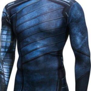 Winter Soldier BJJ Rash Guard Long Sleeve