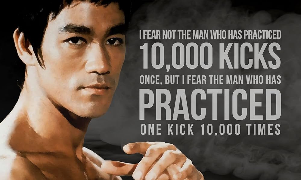 The Easiest Martial Arts to Learn Bruce Lees Training Philosophy One Kick 10,000 time The Easiest Martial Arts to Learn Bruce Lees Training Philosophy One Kick 10,000 time